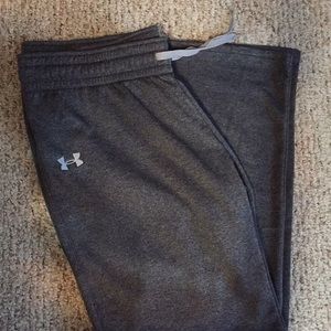 Grey under armour sweats large